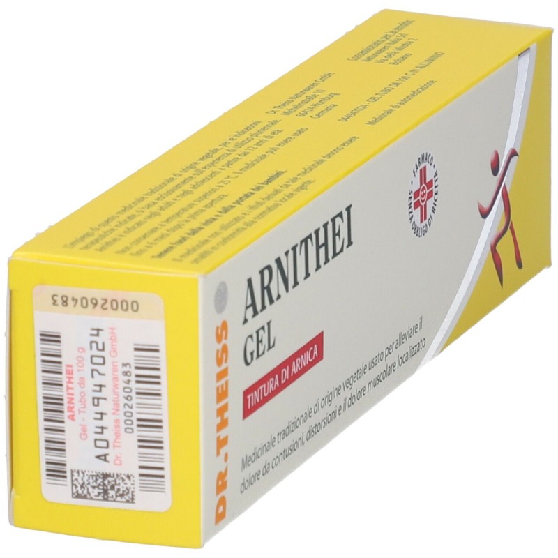 Presentazione grafica di Arnithei Gel per Dolori Muscolari e Contusioni 100gr