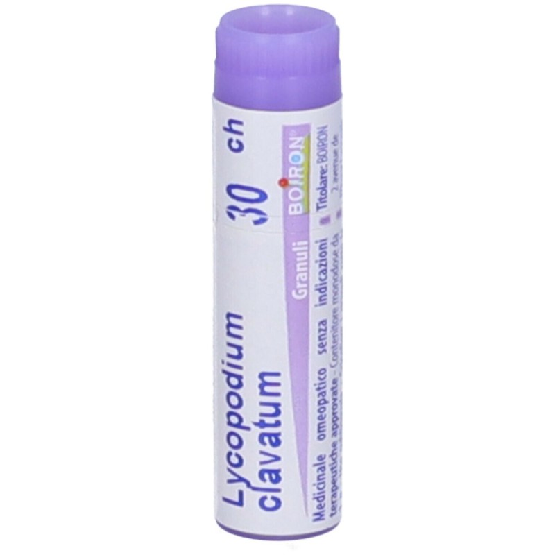Confezione sigillata di Boiron Lycopodium Clavatum 30CH Monodose Globuli Omeopatici