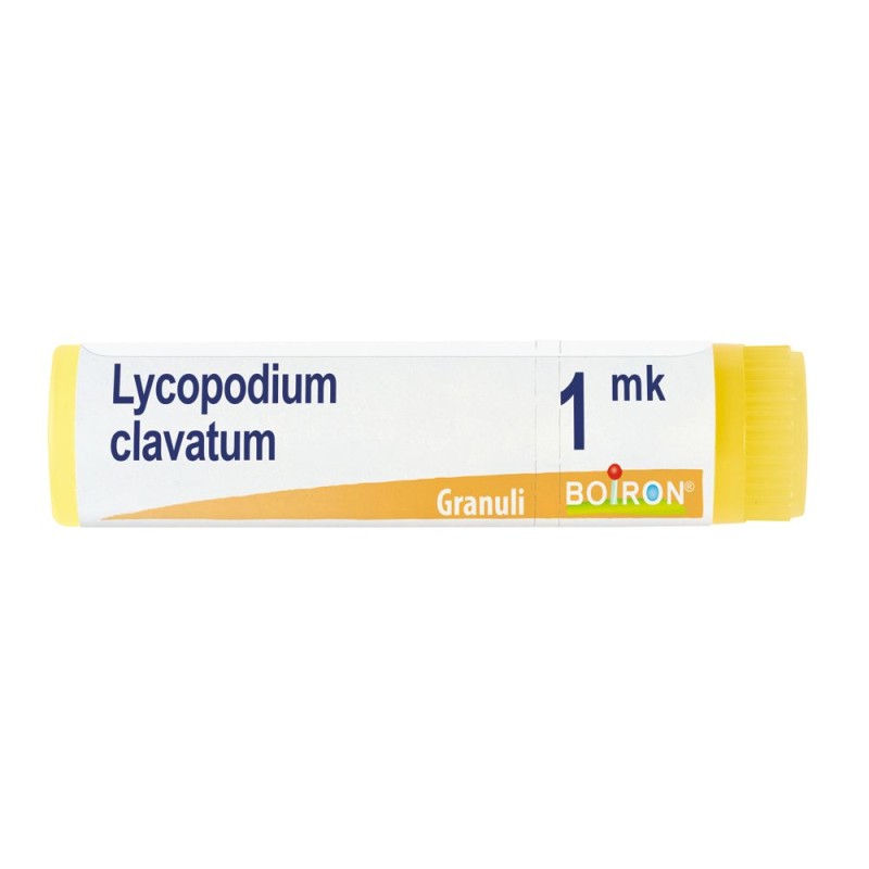 Pack ufficiale del prodotto Boiron Lycopodium Clavatum MK Monodose Globuli Omeopatici Pack ufficiale del prodotto Boiron Lycopodium Clavatum MK Monodose Globuli Omeopatici
