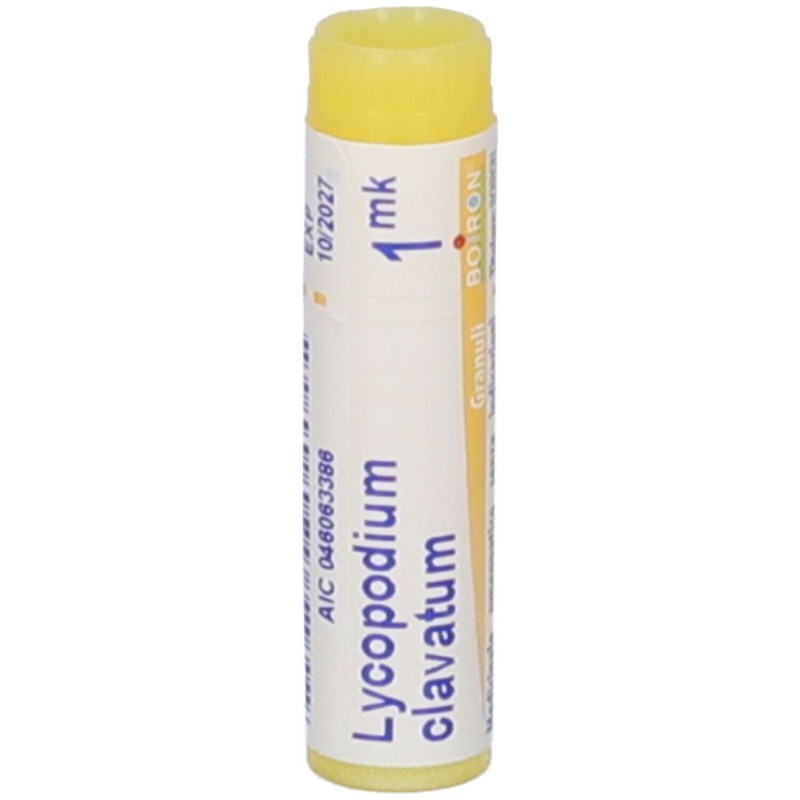 Aspetto del prodotto Boiron Lycopodium Clavatum MK Monodose Globuli Omeopatici Aspetto del prodotto Boiron Lycopodium Clavatum MK Monodose Globuli Omeopatici