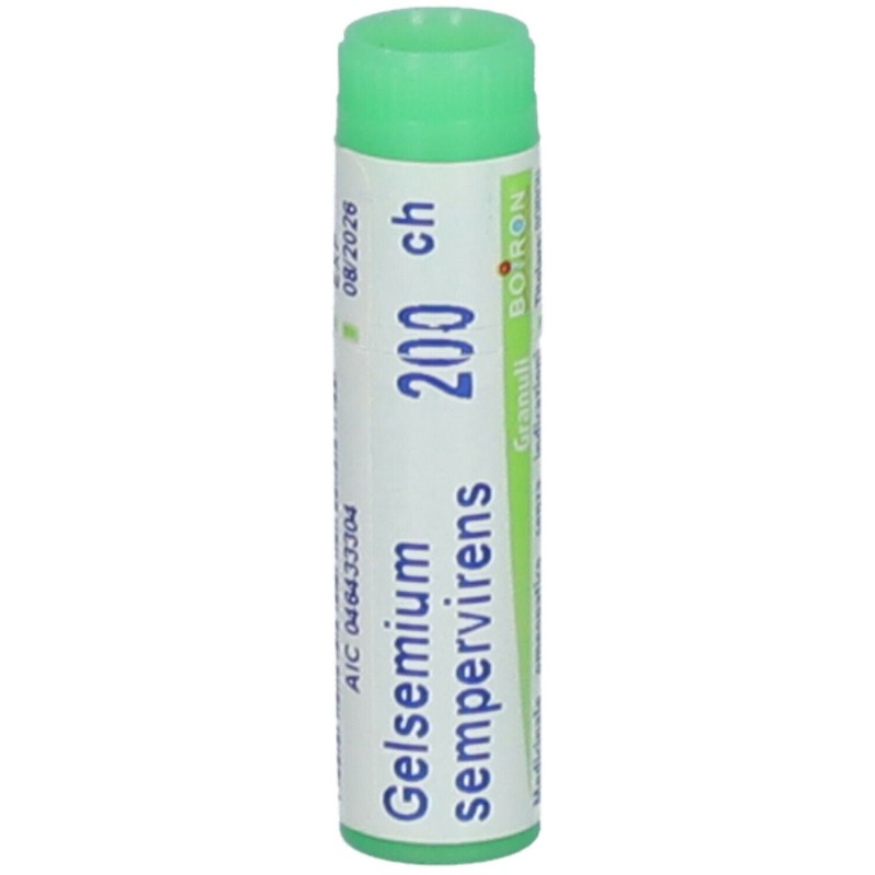 Aspetto del prodotto Boiron Gelsemium Sempervirens 200CH Monodose Globuli Omeopatici Aspetto del prodotto Boiron Gelsemium Sempervirens 200CH Monodose Globuli Omeopatici