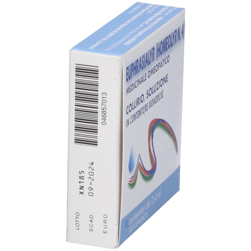 Confezione commerciale diEuphrasialyr (Homeolyr N.4) Collirio Omeopatico 10 Pezzi