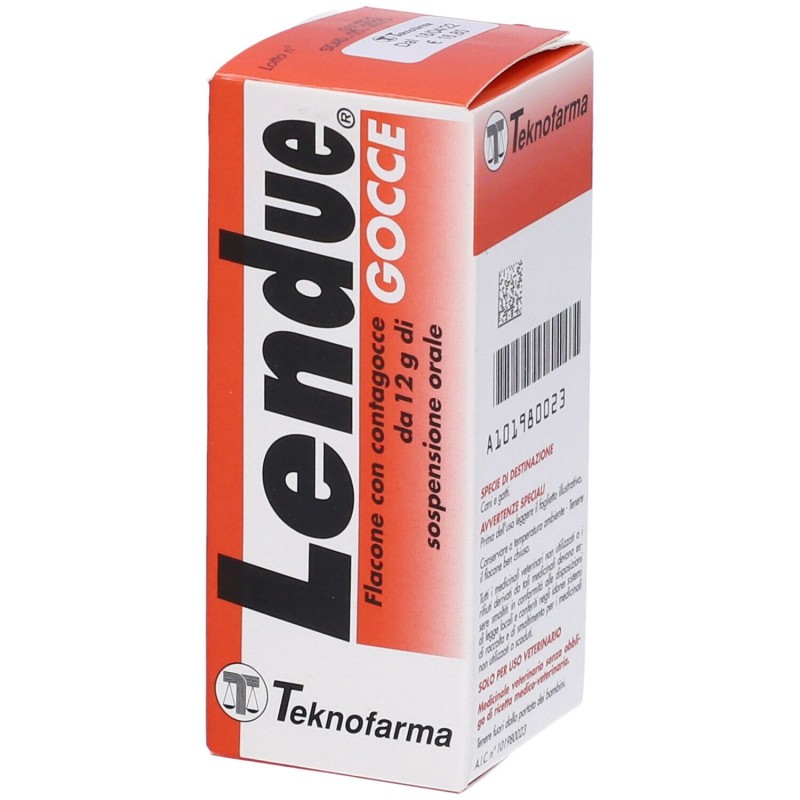 Immagine reale di Lendue Gocce Farmaco Veterinario Infestazioni Parassitarie di Cani e Gatti 12g Immagine reale di Lendue Gocce Farmaco Veterinario Infestazioni Parassitarie di Cani e Gatti 12g