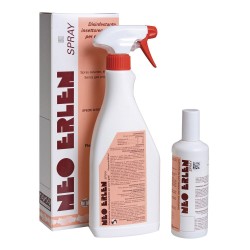 Scatola originale del prodotto Neoerlen Spray Flacone PE 500ml Farmaco Veterinario Scatola originale del prodotto Neoerlen Spray Flacone PE 500ml Farmaco Veterinario