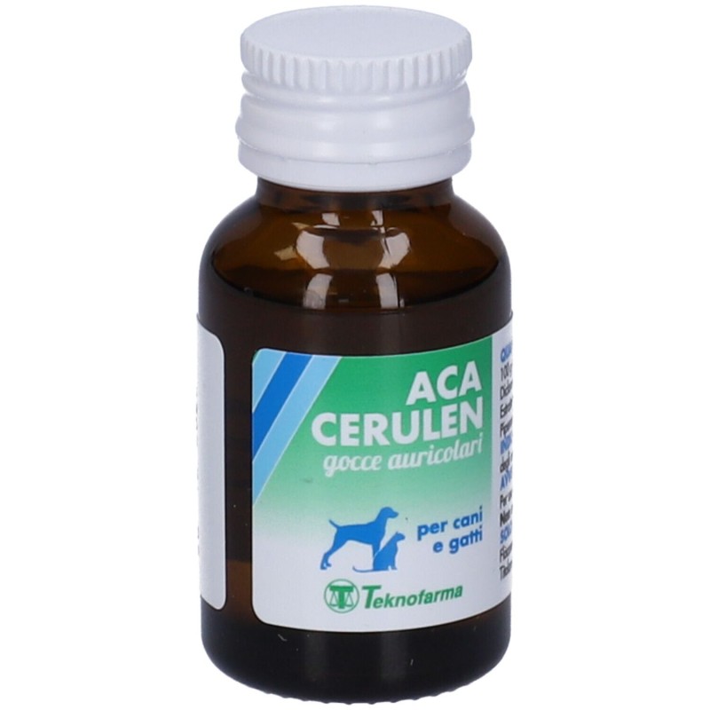 Scatola integra del prodotto Aca Cerulen Gocce Auricolari Veterinarie per Cani e Gatti 25ml Scatola integra del prodotto Aca Cerulen Gocce Auricolari Veterinarie per Cani e Gatti 25ml
