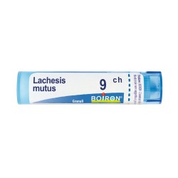 Pack ufficiale del prodotto Boiron Lachesis Mutus 9CH Granuli Omeopatici Tubo da 4gr Pack ufficiale del prodotto Boiron Lachesis Mutus 9CH Granuli Omeopatici Tubo da 4gr