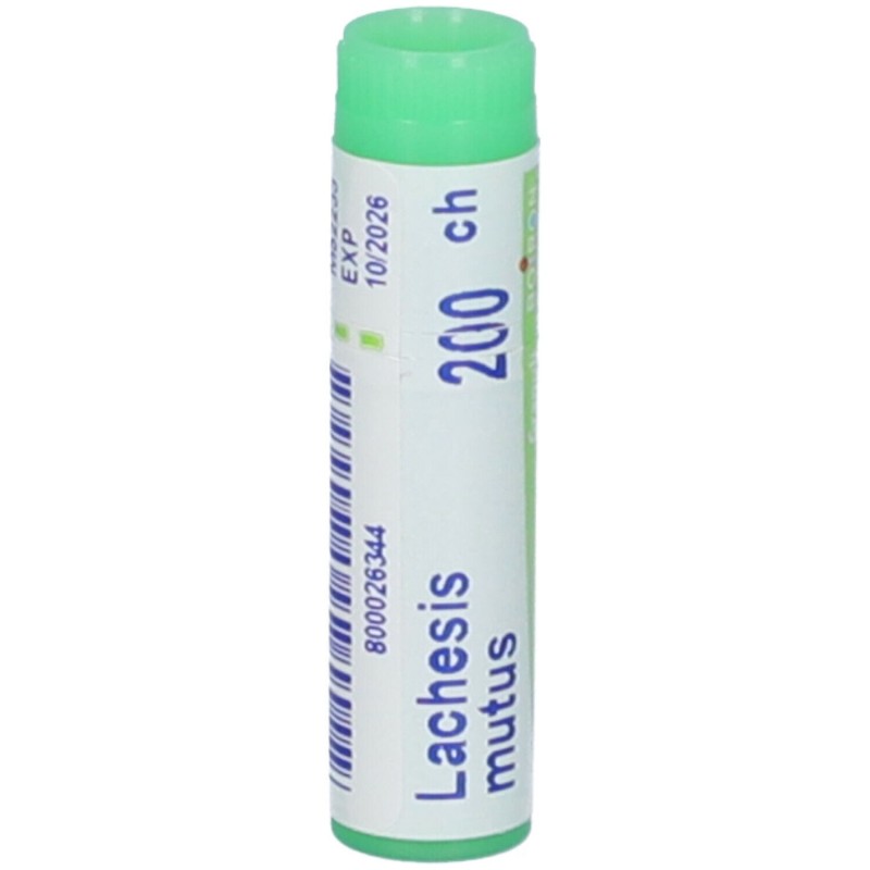 Packaging del prodotto Boiron Lachesis Mutus 200CH Monodose Globuli Omeopatici Packaging del prodotto Boiron Lachesis Mutus 200CH Monodose Globuli Omeopatici