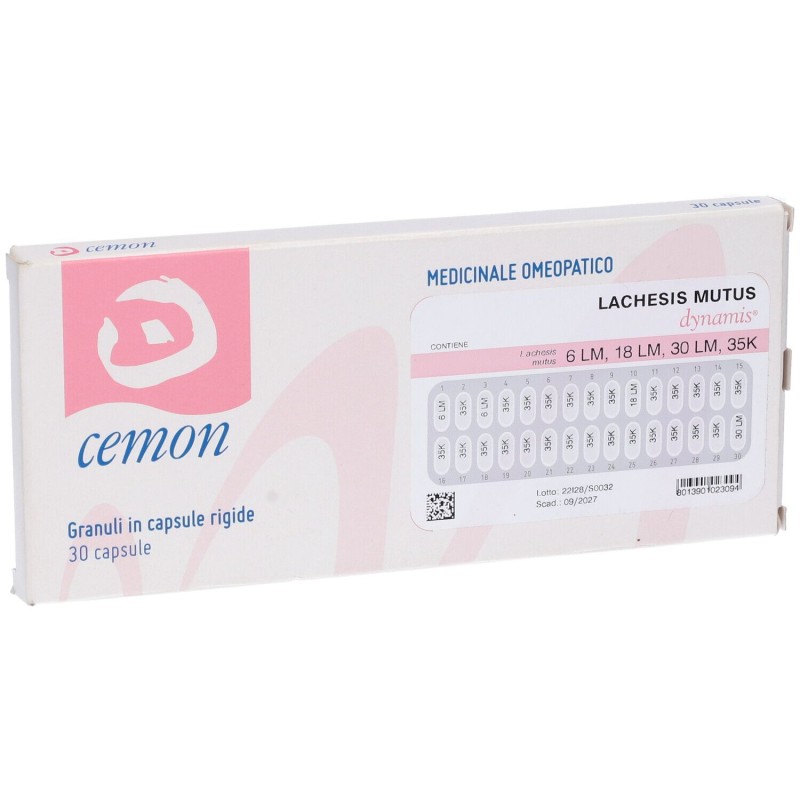 Visualizzazione chiara di Cemon Lachesis Mutus Cure 6LM-30LM per Riequilibrio Energetico 4 Grammi Visualizzazione chiara di Cemon Lachesis Mutus Cure 6LM-30LM per Riequilibrio Energetico 4 Grammi