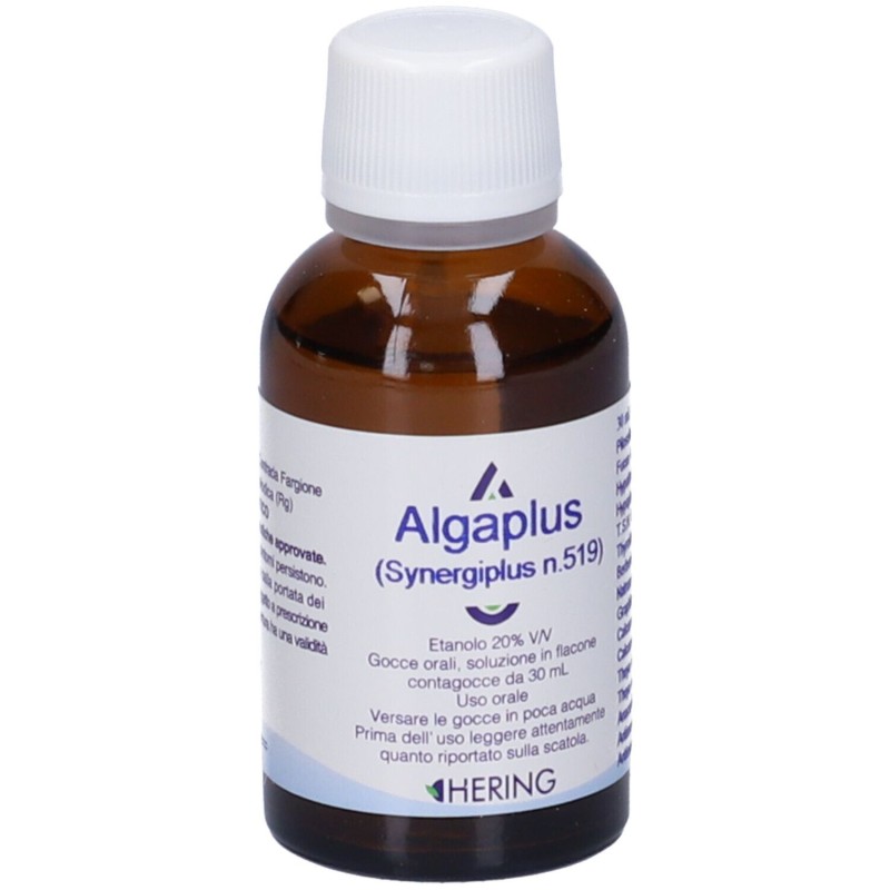 Aspetto del prodotto Hering Alga Plus Medicinale Omeopatico Gocce 30ml