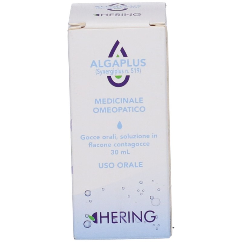 Foto esplicativa di Hering Alga Plus Medicinale Omeopatico Gocce 30ml