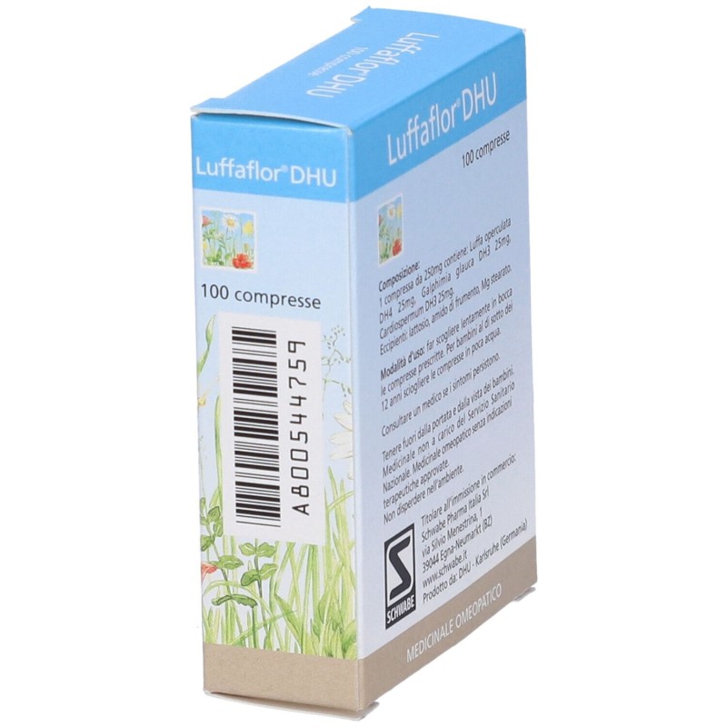 Confezione sigillata di Luffaflor Rimedio Omeopatico DHU 100 Compresse