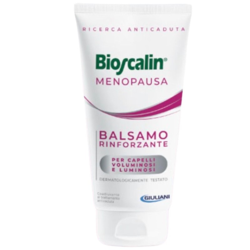 confezione Bioscalin Menopausa Donna Balsamo Rinforzante Ridensificante 150ml confezione Bioscalin Menopausa Donna Balsamo Rinforzante Ridensificante 150ml