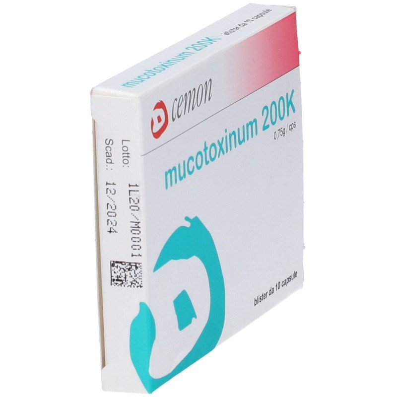 Immagine reale di Cemon Mucotoxium 200K Rimedio Omeopatico 10 Capsule