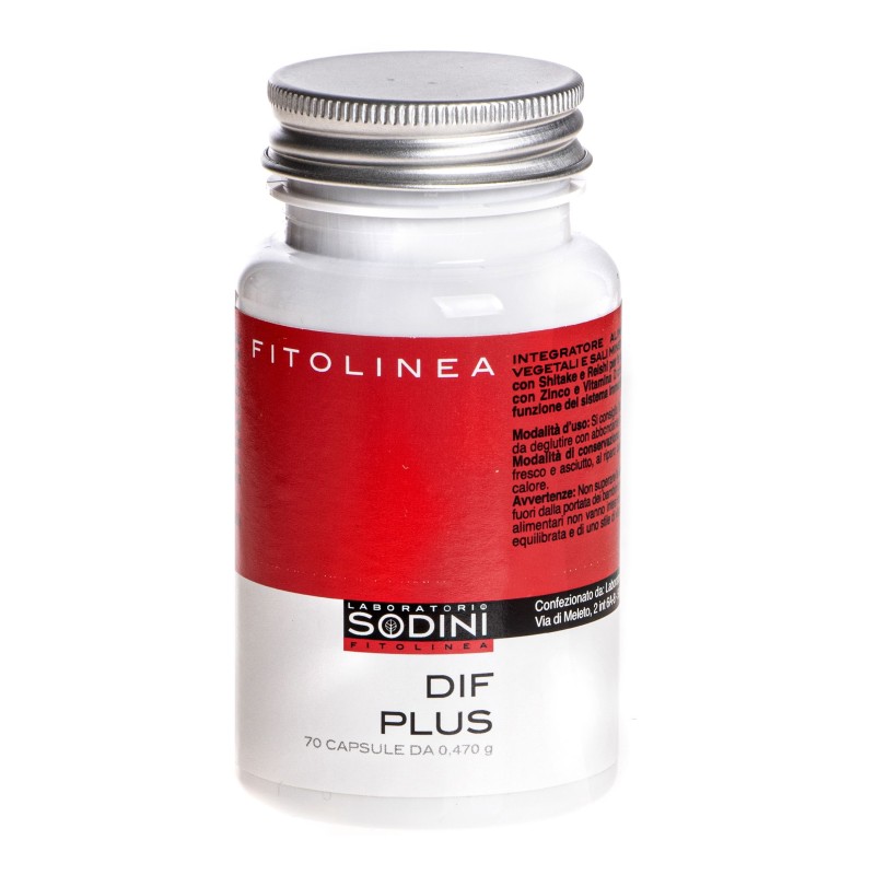 Pack ufficiale del prodotto Sodini Dif Plus Integratore per Sistema Immunitario 70 Capsule Pack ufficiale del prodotto Sodini Dif Plus Integratore per Sistema Immunitario 70 Capsule