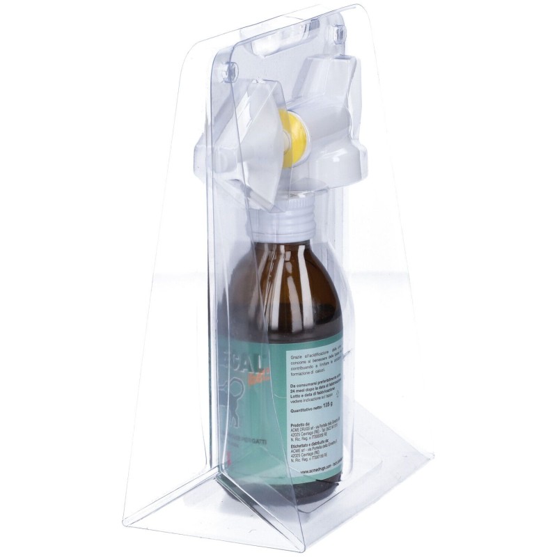 Primo piano di Curecal Gel per Salute Urinaria Gatti 125ml Primo piano di Curecal Gel per Salute Urinaria Gatti 125ml