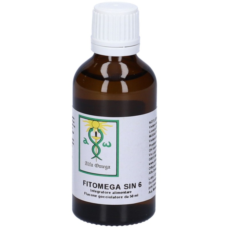 Vista del prodotto Fitomega Sin 6 Integratore Alimentare per Gastrite Gocce 50ml Vista del prodotto Fitomega Sin 6 Integratore Alimentare per Gastrite Gocce 50ml