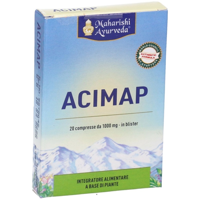 Immagine reale di Maharishi Ayurveda Acimap Integratore per Acidità Gastrica 20 Compresse Immagine reale di Maharishi Ayurveda Acimap Integratore per Acidità Gastrica 20 Compresse