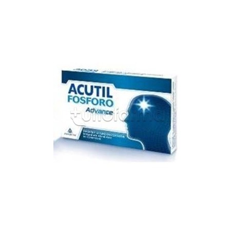 Acutil Fosforo Advance Integratore Concentrazione e Memoria 50 Compresse Acutil Fosforo Advance Integratore Concentrazione e Memoria 50 Compresse