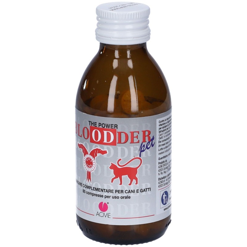 Pack ufficiale del prodotto ACME Bloodder 80 Compresse Pack ufficiale del prodotto ACME Bloodder 80 Compresse