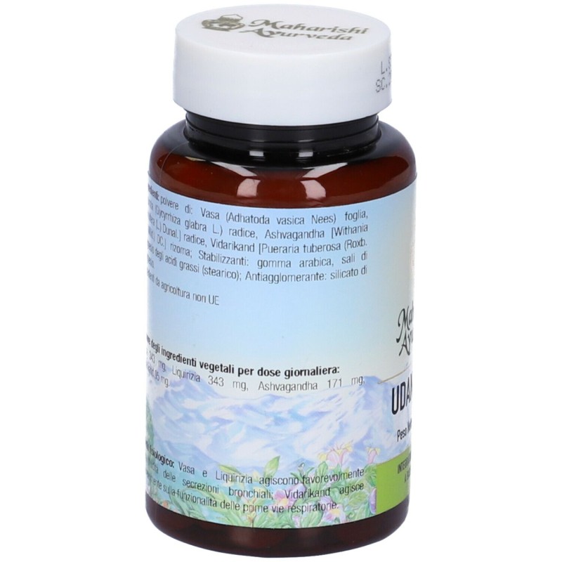 Packaging del prodotto Maharishi Ayurveda Udanamap Integratore per Vie Respiratorie 60 Compresse