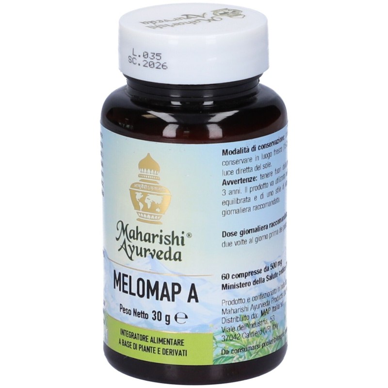 Pack ufficiale del prodotto Melomap A per Metabolismo 60 Compresse