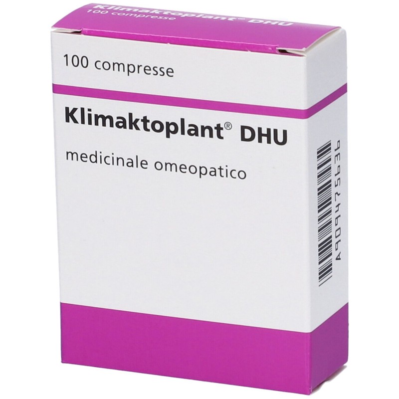 Packaging del prodotto Klimaktoplant DHU Medicinale Omeopatico 100 compresse
