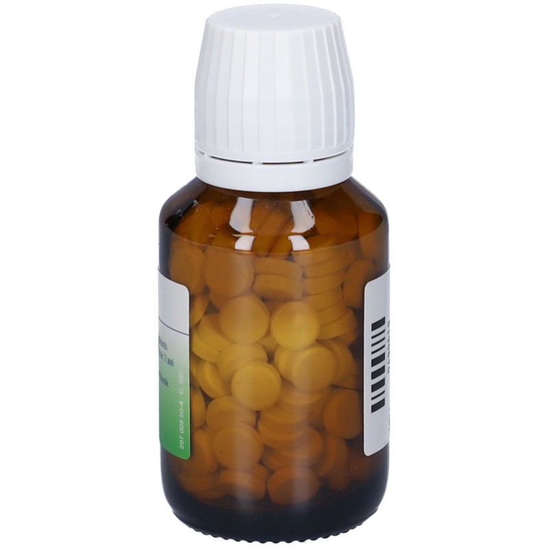 Primo piano di Schwabe Cinnabaris 31 PTK per il Naso Medicinale Omeopatico200 Compresse