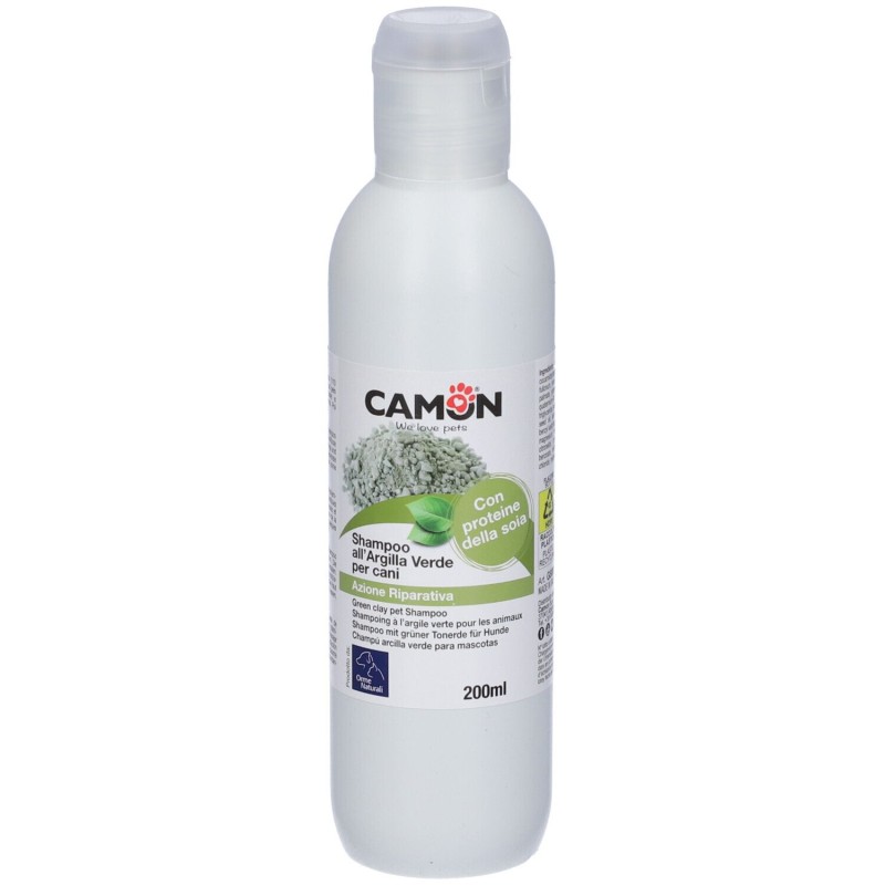 Foto illustrativa del packaging di Orme Nat Shampoo Argilla Verde per Animali 200ml Foto illustrativa del packaging di Orme Nat Shampoo Argilla Verde per Animali 200ml