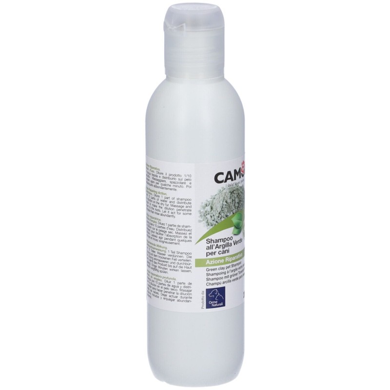 Immagine reale di Orme Nat Shampoo Argilla Verde per Animali 200ml Immagine reale di Orme Nat Shampoo Argilla Verde per Animali 200ml