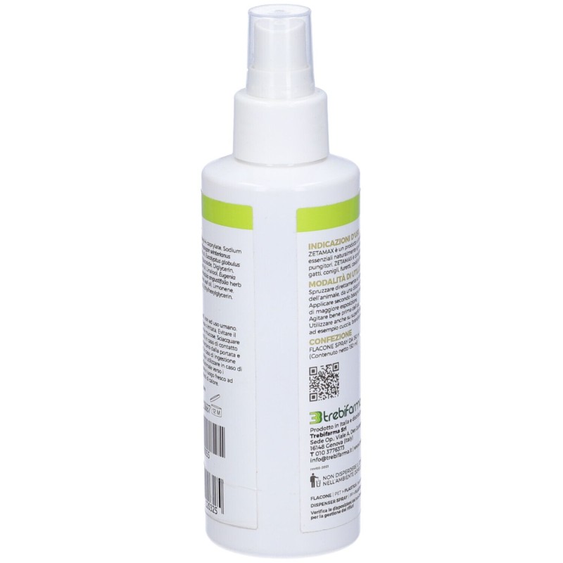 Visualizzazione chiara di Zetamax Pump repellente naturale 150ml Visualizzazione chiara di Zetamax Pump repellente naturale 150ml