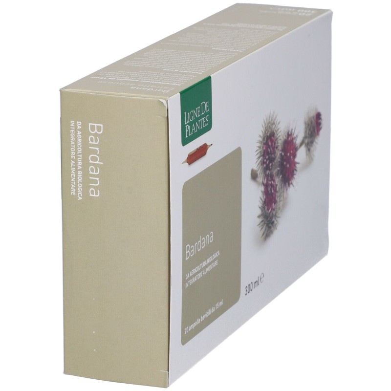 Presentazione grafica di  Bardana Biologico 20 Ampolle Bevibili Da 15 Ml
