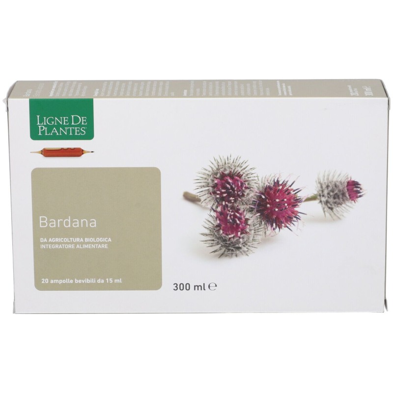 Aspetto del prodotto  Bardana Biologico 20 Ampolle Bevibili Da 15 Ml