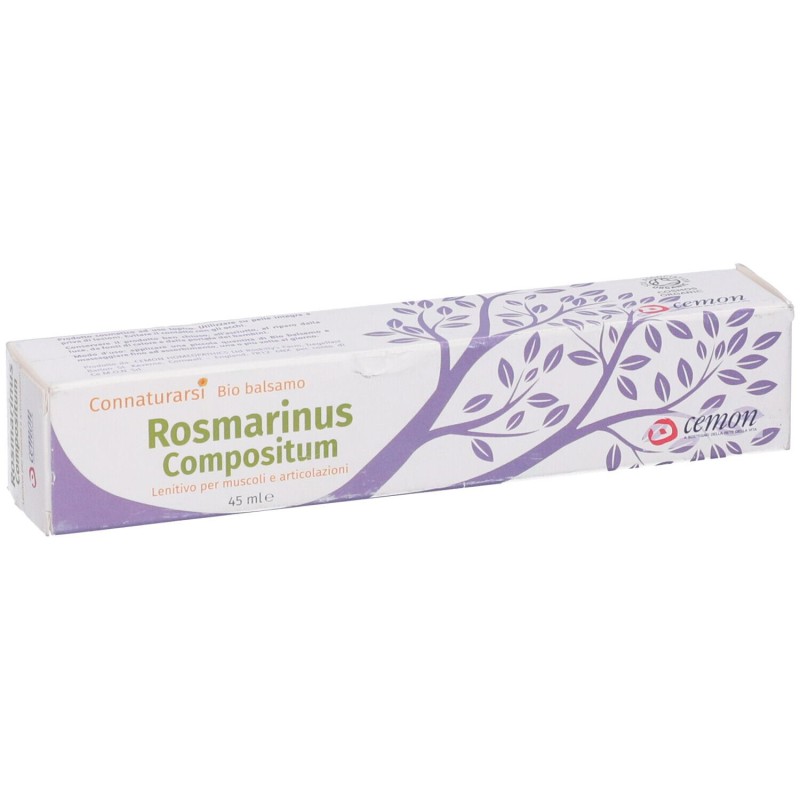 Dettaglio del packaging di Cemon Rosmarinus Bio Balsamo 45ml Dettaglio del packaging di Cemon Rosmarinus Bio Balsamo 45ml