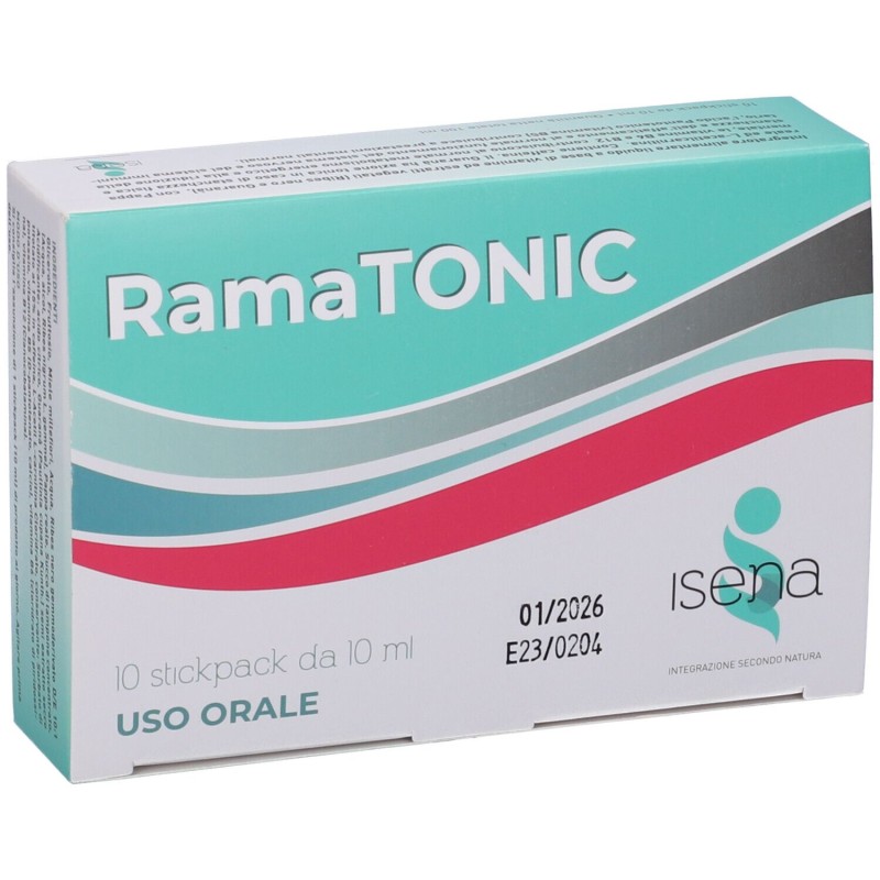 Packaging del prodotto Cemon RamaTonic Integratore Tonico Energizzante 10 Stickpack Packaging del prodotto Cemon RamaTonic Integratore Tonico Energizzante 10 Stickpack