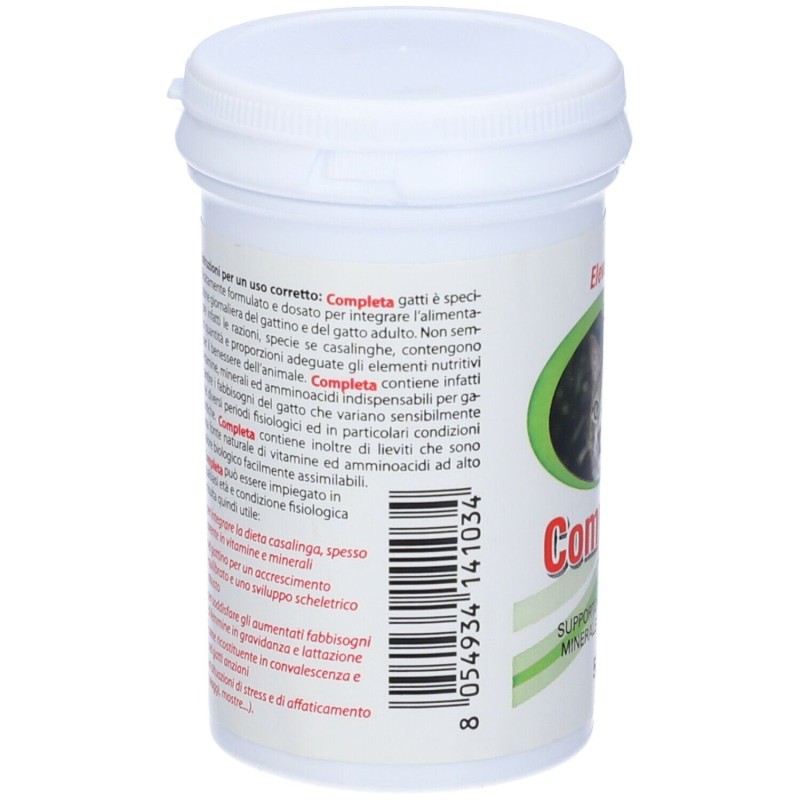 Confezione commerciale diCompleta Gatti per Benessere Generale 50 Compresse Barattolo 25 G Confezione commerciale diCompleta Gatti per Benessere Generale 50 Compresse Barattolo 25 G