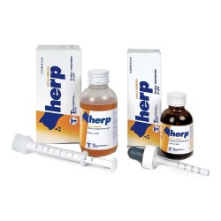 Confezione sigillata di Herp Integratore Veterinario per Infezioni del Gatto 120ml Confezione sigillata di Herp Integratore Veterinario per Infezioni del Gatto 120ml
