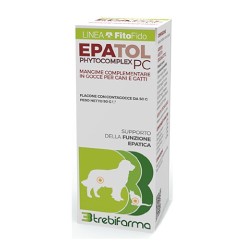 Packaging integro del prodotto Epatol Pc Integratore per Cani e Gatti Gocce 50g Packaging integro del prodotto Epatol Pc Integratore per Cani e Gatti Gocce 50g