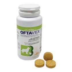 Confezione sigillata di Oftavex per Funzionalità Visiva Cani e Gatti 50 Compresse Confezione sigillata di Oftavex per Funzionalità Visiva Cani e Gatti 50 Compresse