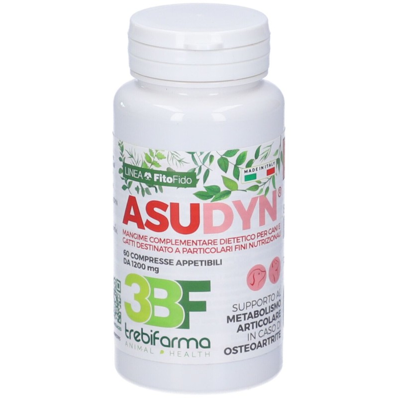 Foto ravvicinata di Asudyn per Metabolismo Articolare Barattolo 60 Compresse 1200 mg