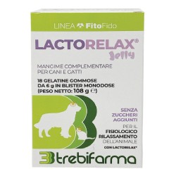 Primo piano di Lactorelax Jelly per Rilassamento Cani e Gatti 18 Gelatine Gommose Primo piano di Lactorelax Jelly per Rilassamento Cani e Gatti 18 Gelatine Gommose