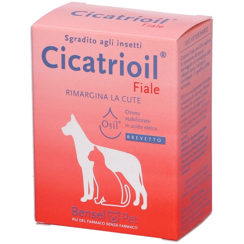 Foto esplicativa di Cicatrioil Fiale per Rigenerazione e Riparazione Ferite 5 Flaconi da 5ml