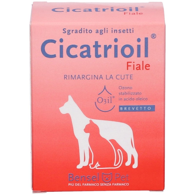 Packaging integro del prodotto Cicatrioil Fiale per Rigenerazione e Riparazione Ferite 5 Flaconi da 5ml