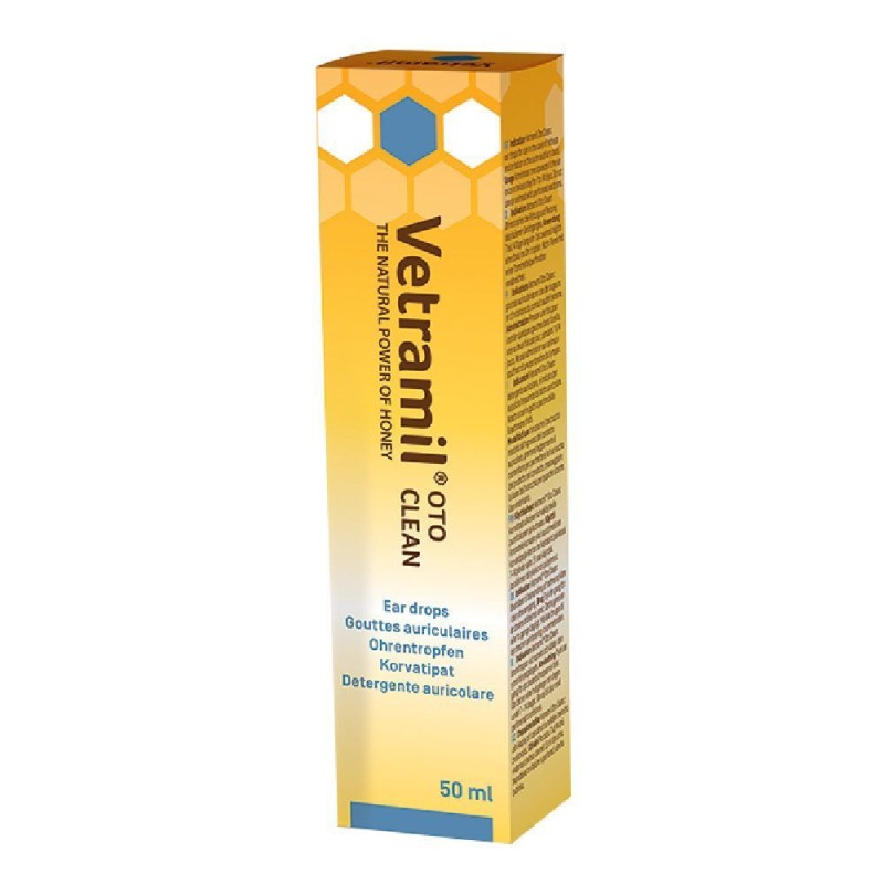 Aspetto del prodotto Vetramil Oto Clean Gocce Veterinarie per Animali 50ml Aspetto del prodotto Vetramil Oto Clean Gocce Veterinarie per Animali 50ml