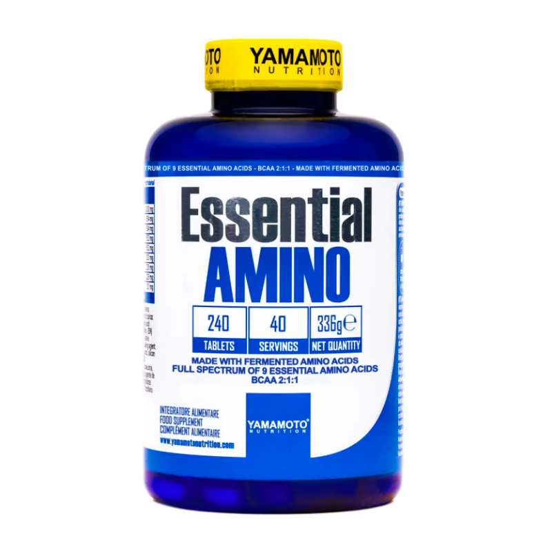 confezione di Yamamoto Essential Amino Integratore di Aminoacidi 240 Compresse confezione di Yamamoto Essential Amino Integratore di Aminoacidi 240 Compresse