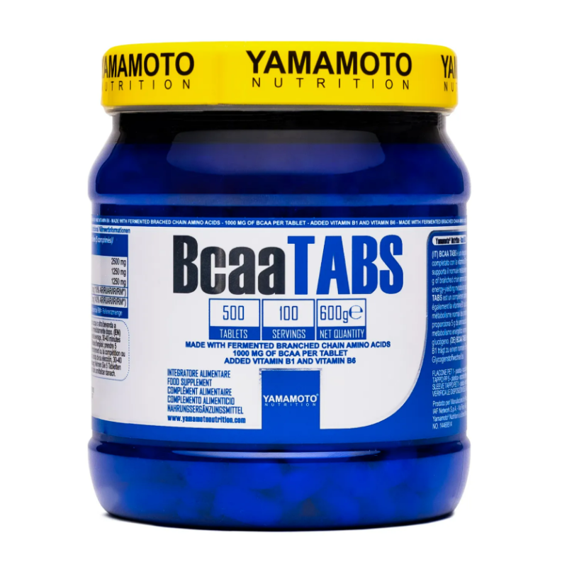 confezione di Yamamoto BCAA TABS 2:1:1 Aminoacidi Ramificati per Stanchezza 500 Compresse confezione di Yamamoto BCAA TABS 2:1:1 Aminoacidi Ramificati per Stanchezza 500 Compresse