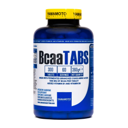 confezione di Yamamoto BCAA TABS 2:1:1 Aminoacidi Ramificati per Recupero 300 Compresse