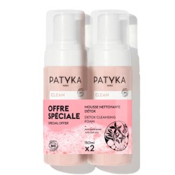 Formato di Patyka Duo Mousse Detergente Detossinante 150 ml x 2 Confezioni Formato di Patyka Duo Mousse Detergente Detossinante 150 ml x 2 Confezioni