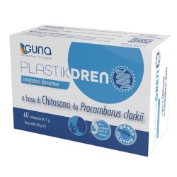 confezione di Guna Plastikdren per Intestino e Microplastiche 60 Compresse