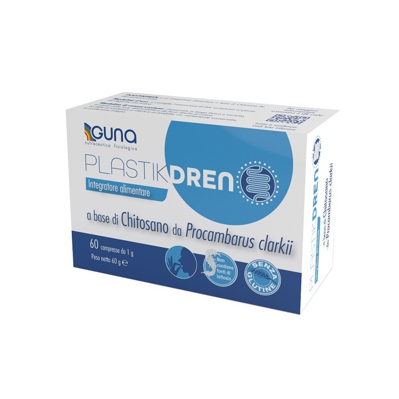 confezione di Guna Plastikdren per Intestino e Microplastiche 60 Compresse