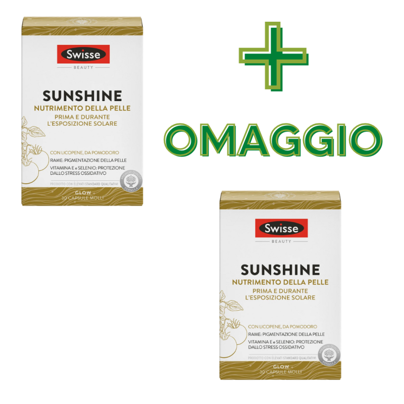 2 confezioni di Swisse Sunshine Promo 1+1 Omaggio